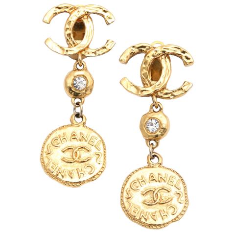 fake chanel dangle earrings